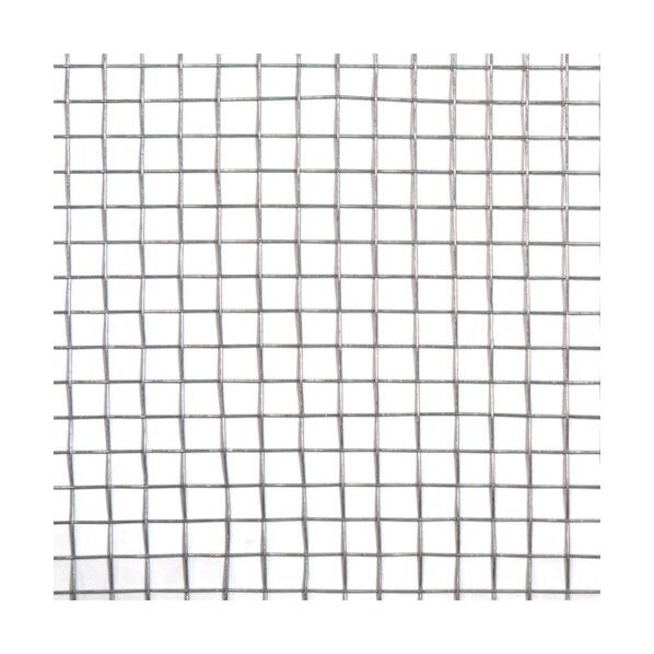 亜鉛引 平織金網 線径0.7x目4.38mm 幅610mm x 長さ30M巻 10160264 1点