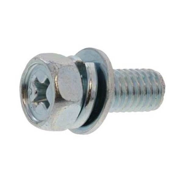 組込みねじ (+)アプセットP=4 薄板用(鉄(または標準)・三価ホワイト) M5×12 10-00-U104-0050-0120-03 500本