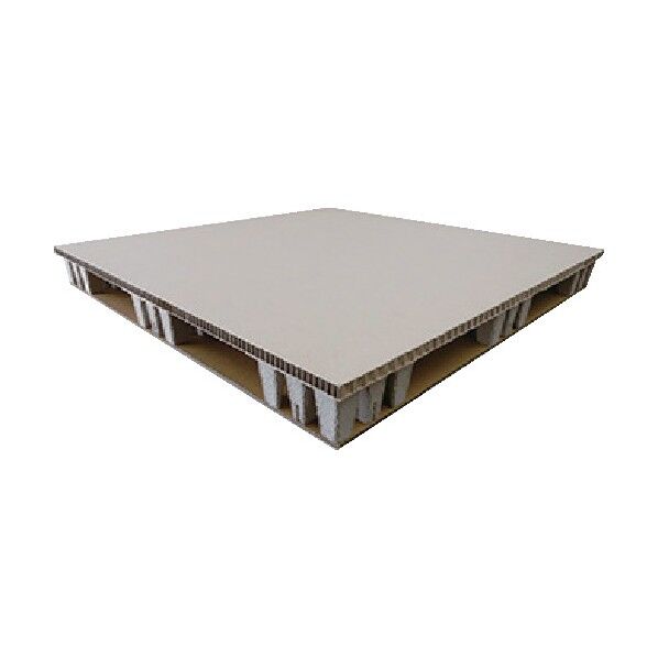 日本モウルド工業 パルプモウルドパレットロジパレ片面四方差し 1100X1100X115 41508 1点