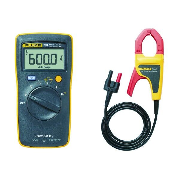 ポケットサイズ・マルチメーター101i400E電流クランプ付キット