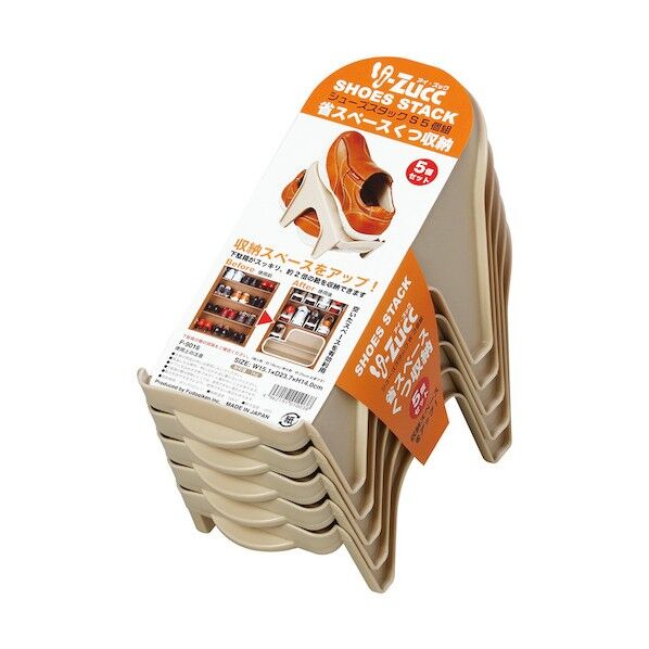 シューズホルダー i-Zucc(アイ・ズック) シューズスタック S F-9016 5個