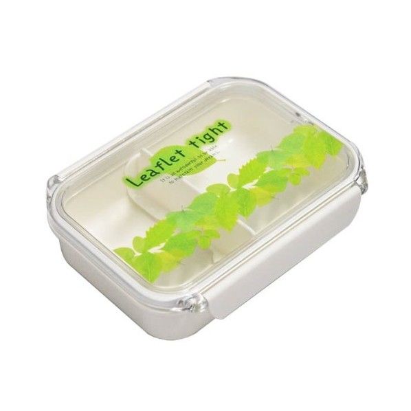 お弁当箱 透明フタ リーフレットタイトランチ 1