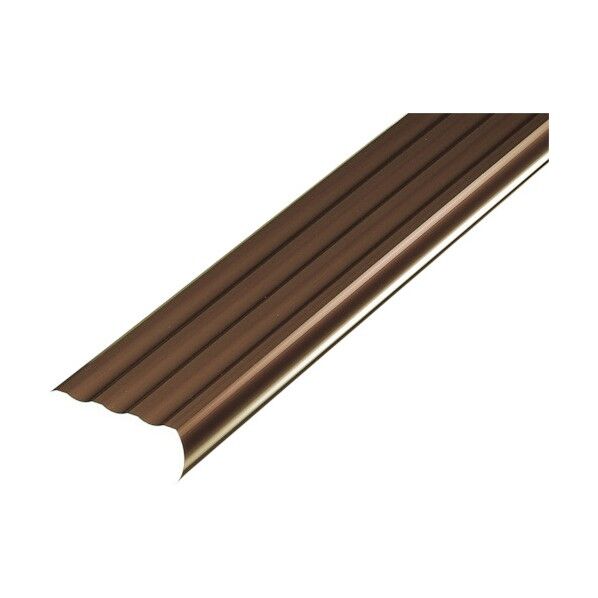 ノンスリップ11-38GBアシステップ アルミブロンズ 穴なし 定尺2.00M 11-38GB12 1点