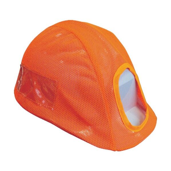 メッシュヘルメットカバー 蛍光オレンジ 1121-8001-02 1点