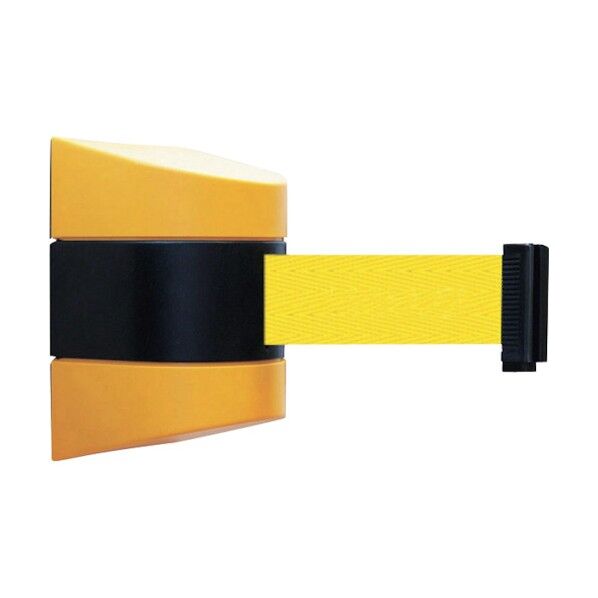 壁用ベルトパーテーション 5mタイプ 黄 11216 1点