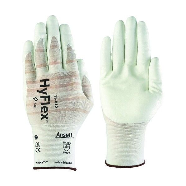 ニトリル背抜き手袋 ハイフレックス 11-812