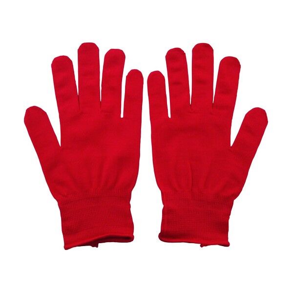 #118M-5P 15Gカラーインナー 5双組 赤 Mサイズ 118-M-5P-RED 5双