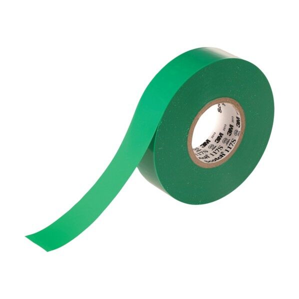 /ビニールテープ 117S 緑 19mm×20m 117SGRE20 便利グッズ(文具・OA機器) 117S GRE 20 1個