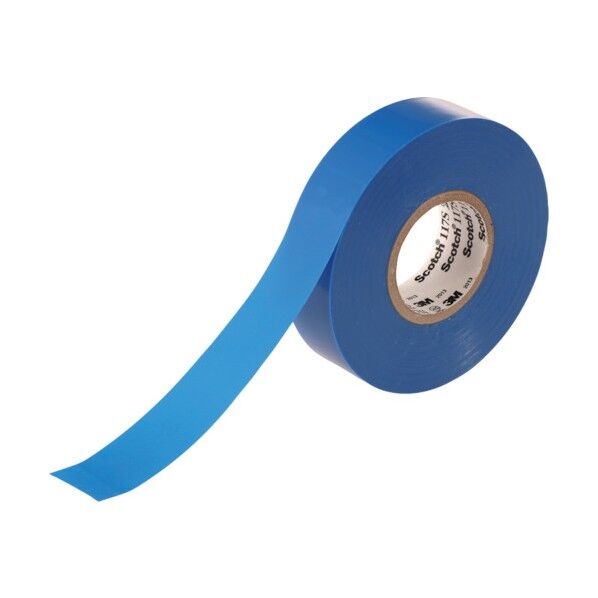 /ビニールテープ 117S 青 19mm×20m 117SBLU20 便利グッズ（文具・OA機器） 117S BLU 20 1個