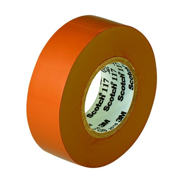スコッチ ビニールテープ 茶 19mm×10m 117 BRO 10 10P 10巻