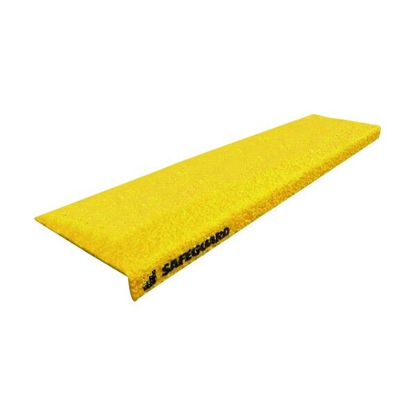 階段用滑り止めカバー 762×75×25mm 黄 コンクリート設置用取付ネジ付属 12082-C 1点