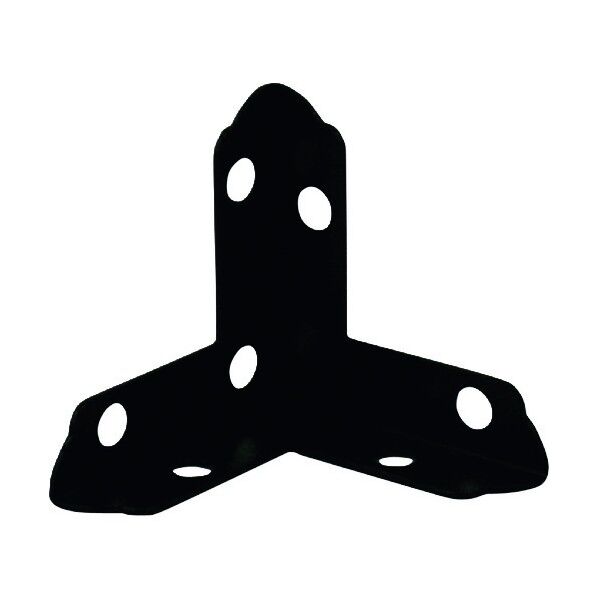 補強金物 カラー三方面