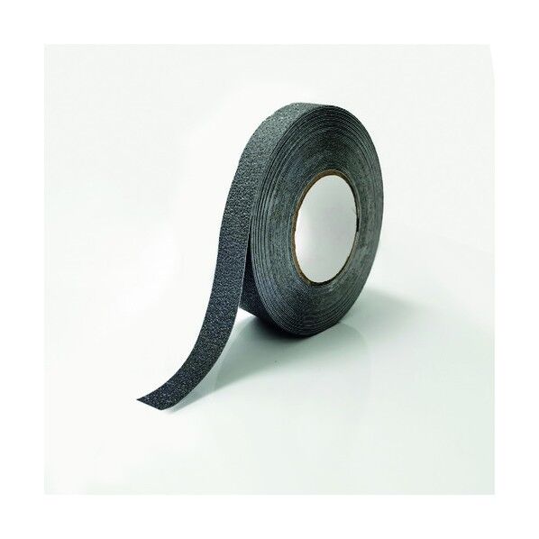 樹脂 非鉱物粒子 滑り止めテープ 幅25mm×18m 灰 12204 1点