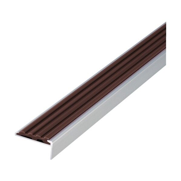 ノンスリップ 11-135S(D)K-4イエロー アルミアシステップ タイヤカラー:イエロー  穴明 2000mm 11-135SD204 1点