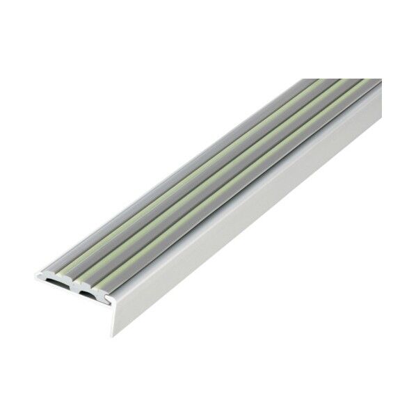 ノンスリップ 11-135S(DCK)CK-19ダークグレー アルミアシステップ タイヤカラー:ダークグレー 穴明 2,000mm 11-135SDCK2019 1点