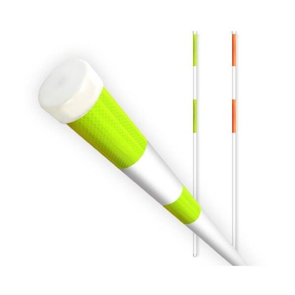 PX蛍光反射スノーポール 40-3PX型 イエロー 1113700002 10本