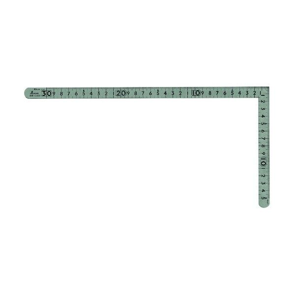 シンワ曲尺小型平ステン30cm×15cm表裏同目 1.1×163×330mm 12325 1点