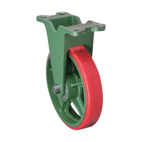 標準型固定金具付ウレタン車輪 固定