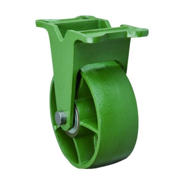 幅広型固定金具付鉄車輪 125X50TKFB 1点