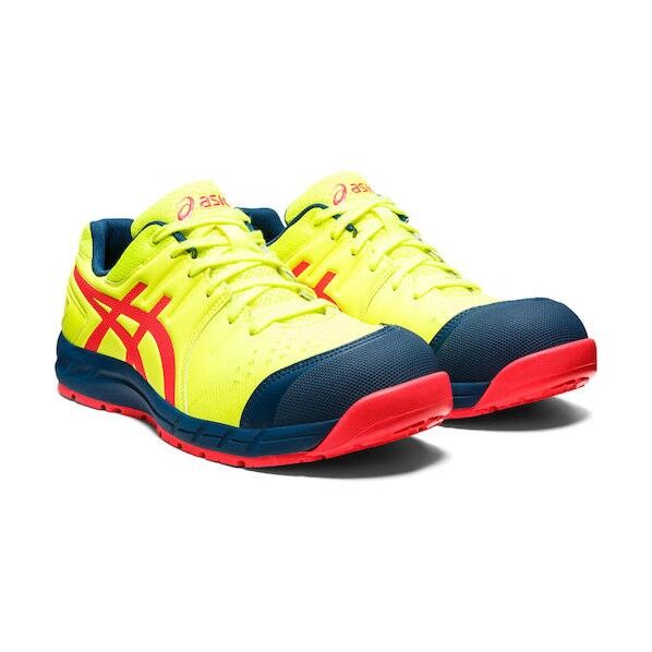 【限定カラー】ウィンジョブ CP113 セーフティイエロー×ディーバピンク 32.0cm フラッシュイエロー×ディーバピンク 32.0cm 1273A055.750-32.0 1足