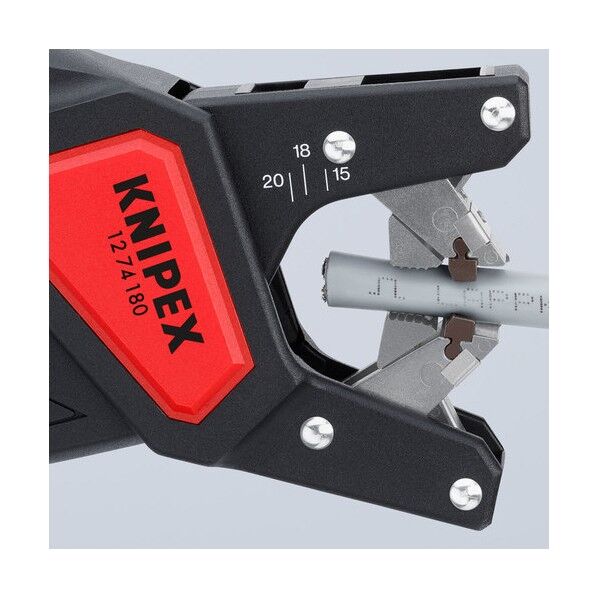 クニペックス 1274-180SB オートマチックケーブルストリッパー 1274-180SB 1個