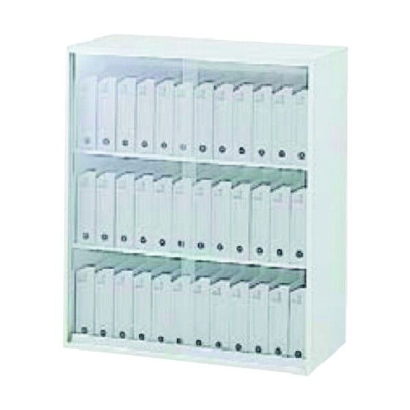 ガラス引き違い書庫 1-277-4012 1点