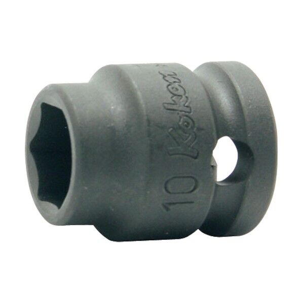 コーケン 9.5mm差込 インパクト6角ソケット(ショート/薄肉) 10mm 18.5 x 22 x 18.5 mm 13401MS-10 1