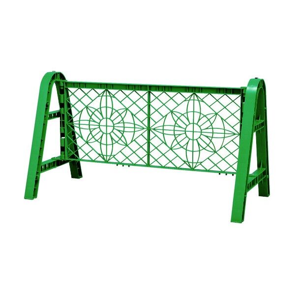 バリケードフェンス750×1340mm脚部折りたたみ式表示幕別売 5kg 132100