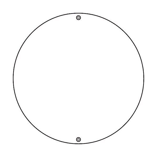 道路標識・構内用 スチール 丸型