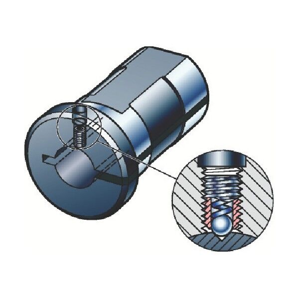 丸シャンクバイト用イージーフィックス角シャンクスリーブ