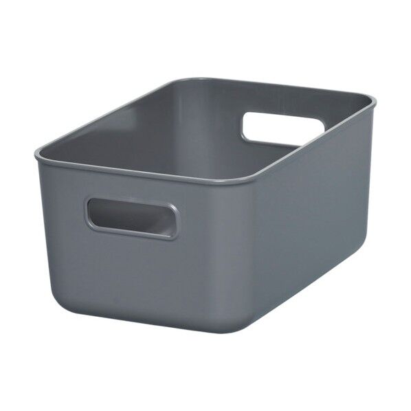 1386 やわらかBOX/スリム浅型 ダークグレー 179×259×120 138655 1点