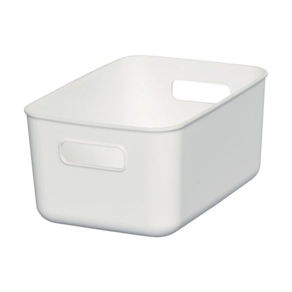 1386 やわらかBOX/スリム浅型 ホワイト 179×259×120 138679 1点