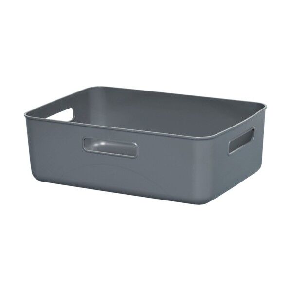 1388 やわらかBOX/ワイド浅型 ダークグレー 364×259×120 138853 1点