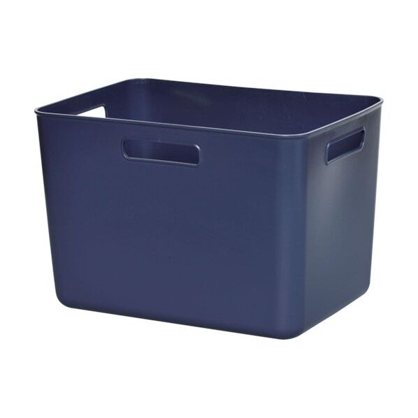 1389 やわらかBOX/ワイド深型 ネイビー 364×259×245 138945 1点