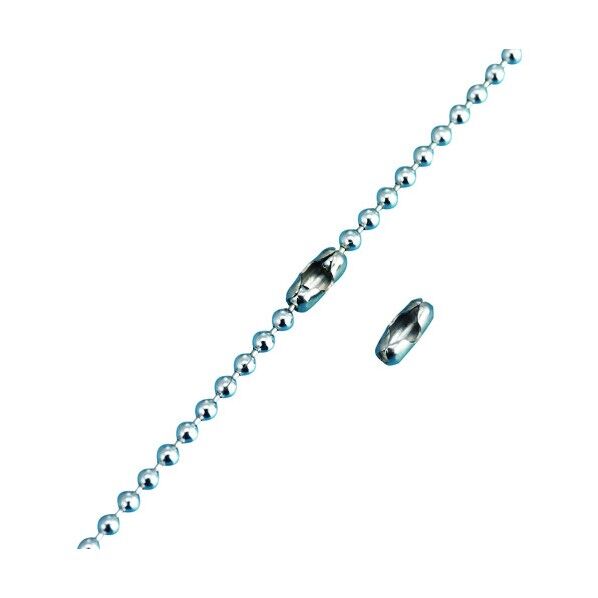ボールチェーン用コネクター 金具03 2.5mmΦ用 137030 100個