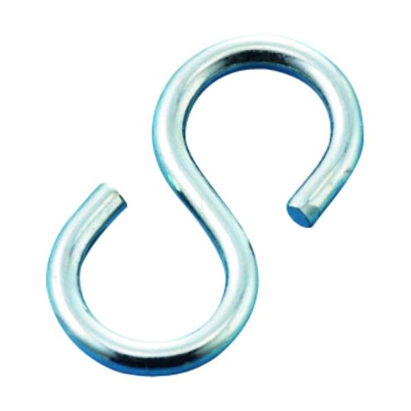 Sフック 金具12 17.4×9.2/9.2mm 137120 10個