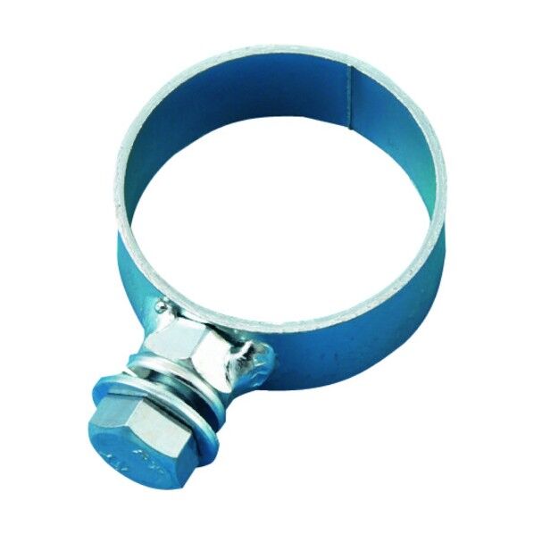 ポール用標識取付金具(片面表示用)金具381 適合径:38.1mmΦ 安全標識 137381 1個