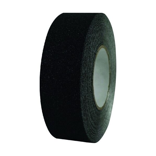 アルミ滑り止めテープ 幅50mm×18m 黒 14451 1点