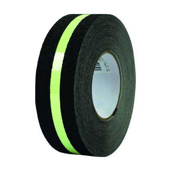 蓄光滑り止めテープ 幅50mm×18m 蓄光ライン 14502 1点