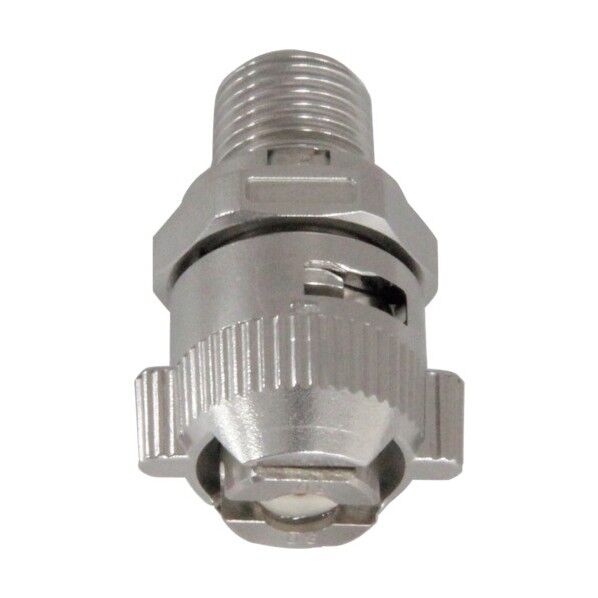 ワンタッチ着脱扇形ノズル INVシリーズ ステンレス鋼303製 ネジ1/4オス 50° 1/4MINV5040S303(FEPM)S316LIN 1点