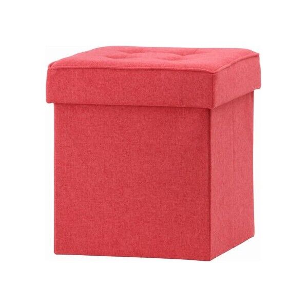 ディノ ボックススツール 赤 便利グッズ(文具・OA機器) 85850 HS15-MR01 1台