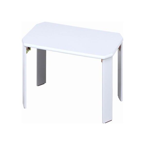 UVローテーブル ルーチェ ホワイト 便利グッズ(文具・OA機器) 12847 6310MDF-LUCE90 1台