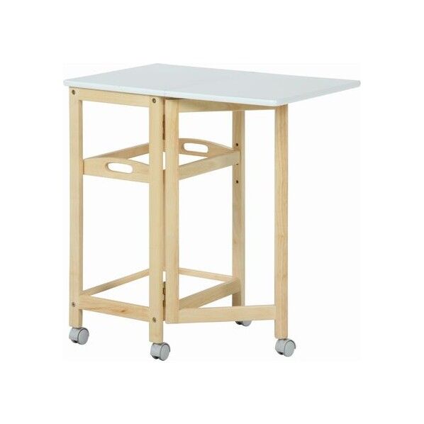 UVバタフライワゴン 6605S-1(UV) ホワイト 便利グッズ(文具・OA機器) 88627 6605S-1(UV) 1台