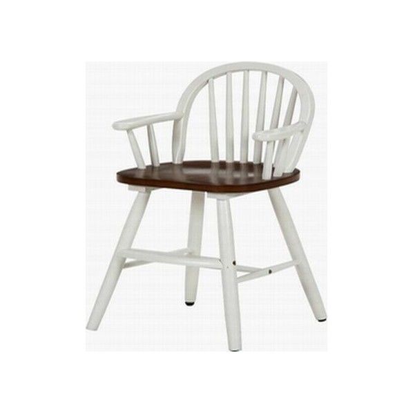木製ウインザ-ベビ-チェア- ホワイト 便利グッズ(文具・OA機器) 87738 JW-250 1台