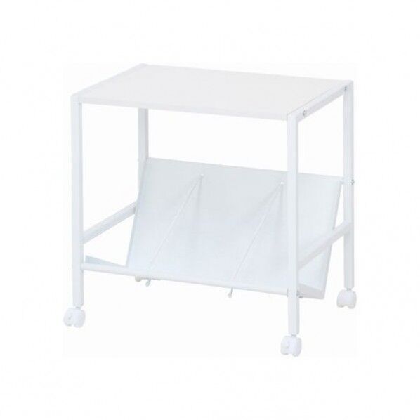 ファイルワゴン1段 ホワイト 文具・事務用品 83984 TG-1 1台