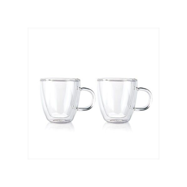 ビストロ ダブルウォールマグ0.14L(2個セット) 幅10.6x奥行7.7x高さ8cm 5870-000952 2個セット