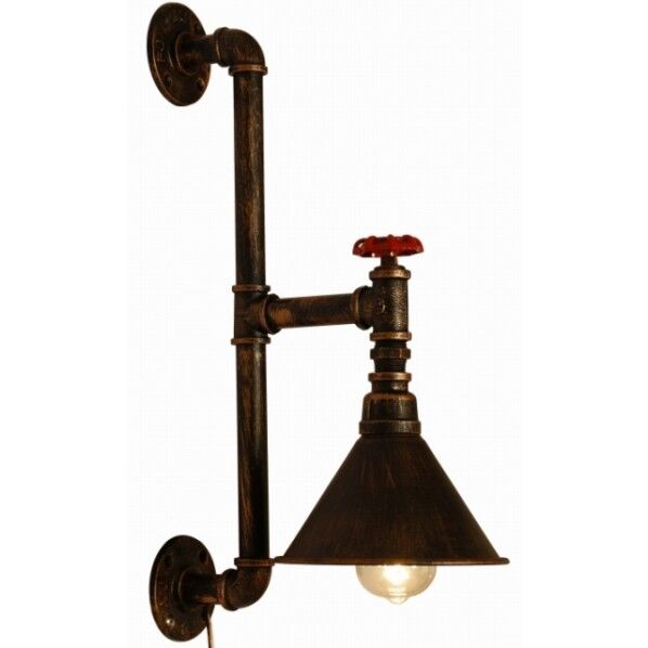 ブラケット ラッパ型バルブ付 水道用フレキパイプ XS170840 1台