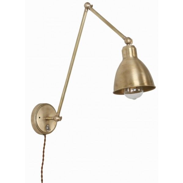 真鍮ブラケット ロングアーム 小ベル型傘 E26 XS180252 1台