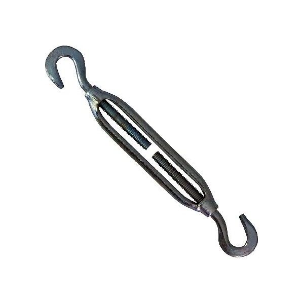 枠式ターンバックル 両フック メッキ TB9 1個