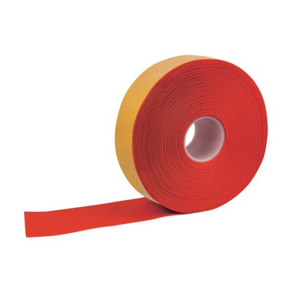 高耐久ラインテープ 幅50mm×30m 赤 15002 1点